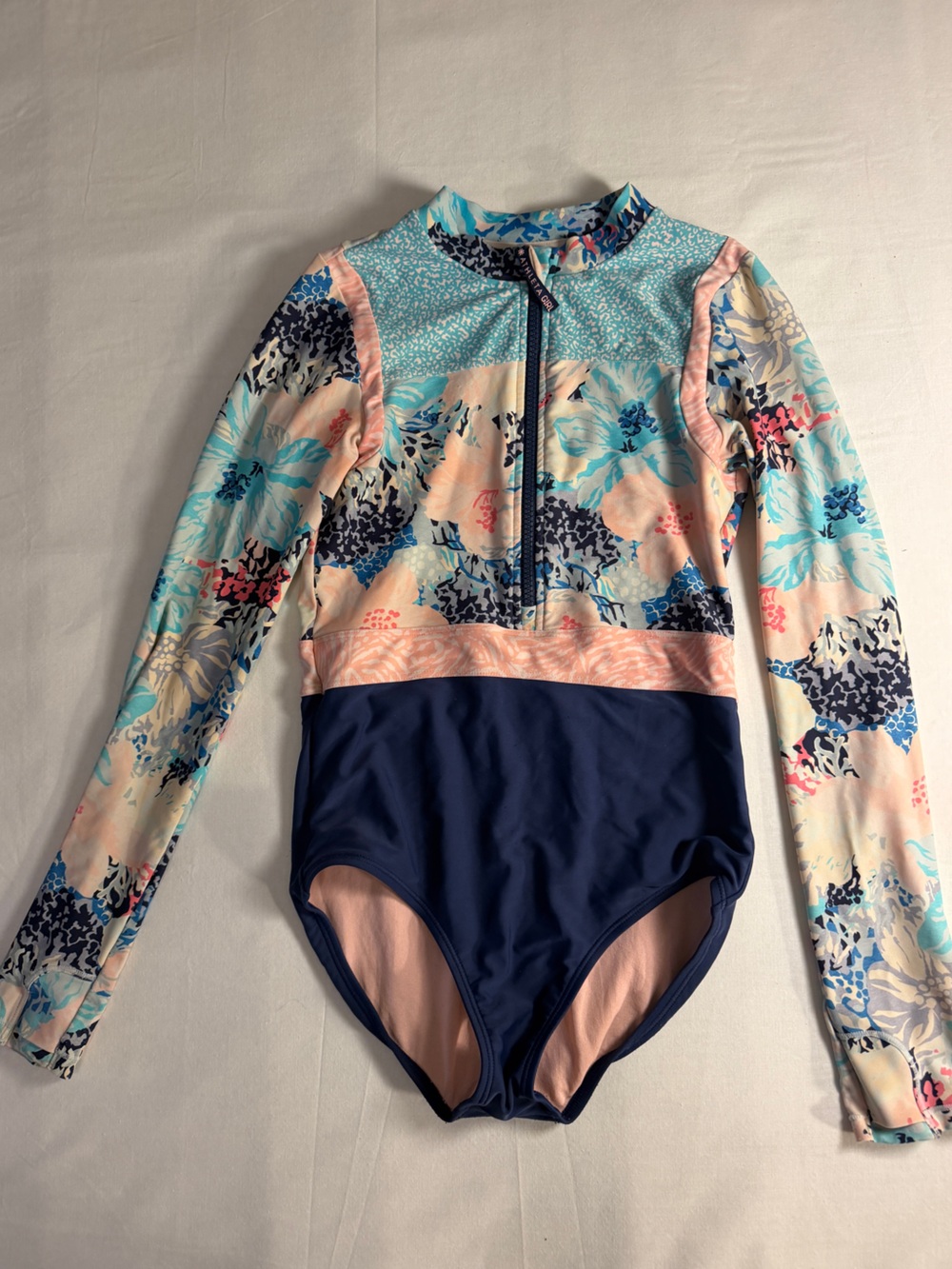 Athleta Girls Long-Sleeved Swimsuit